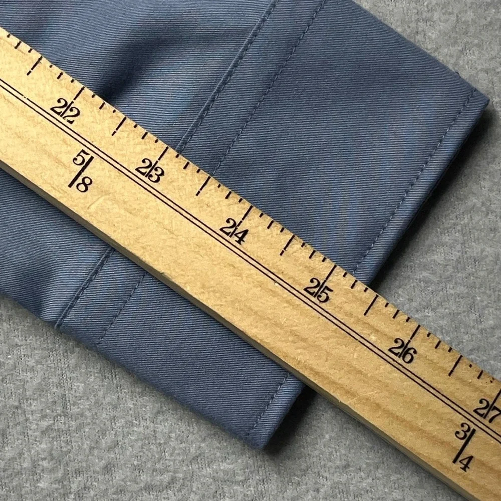 New Tailored Athlete Mens Button Down Dress Shirt‎ Long Sleeve Gray Size S
